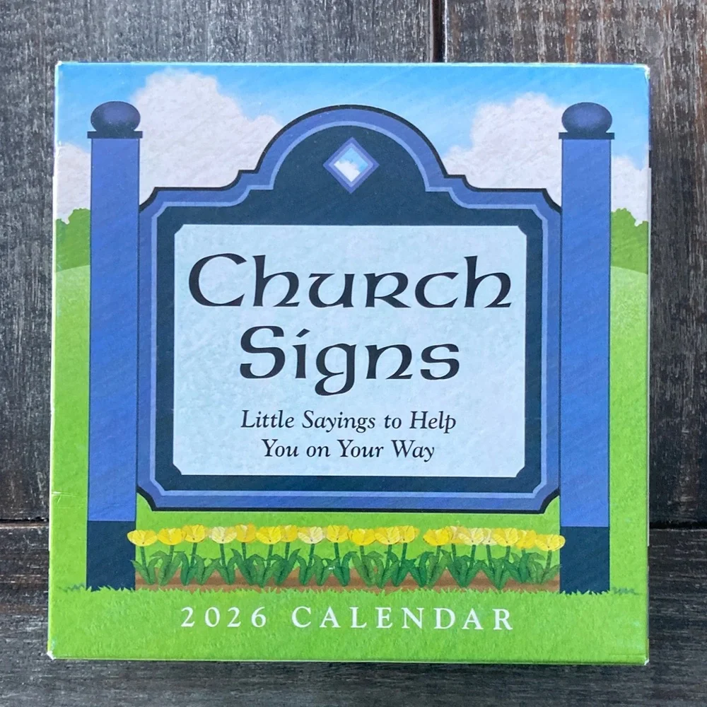 📆🌟 NEW!!! 2026 Church Signs Calendar🌟 📆